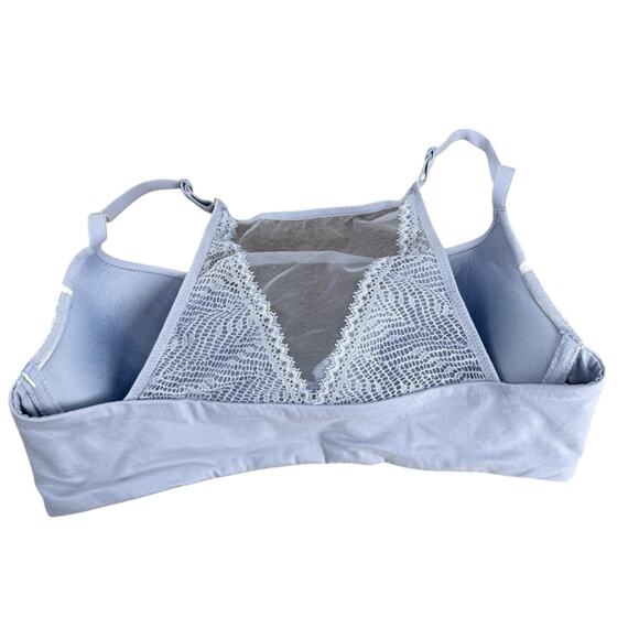 Victoria's Secret Periwinkle Lined Demi Bra Racerback Size 34C - Picture 3 of 5